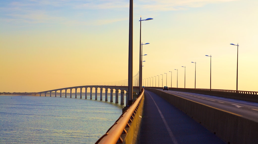 Ile de Re Bridge which includes a bridge