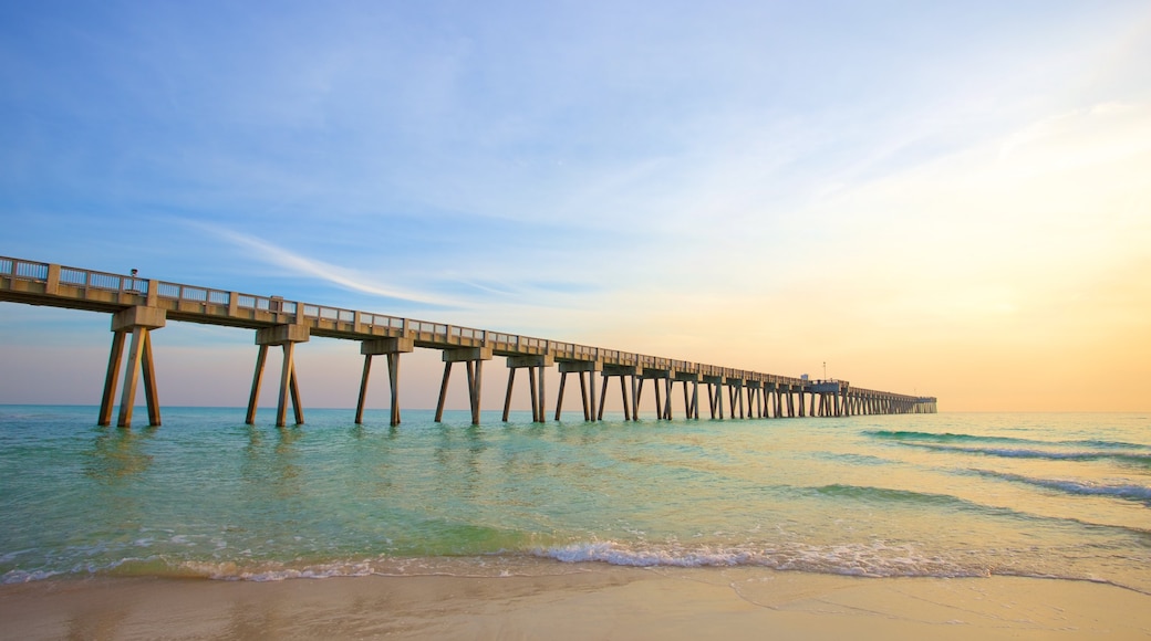 Panama City mit einem Strand