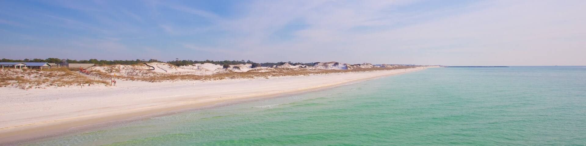 Parc national St. Andrews montrant plage