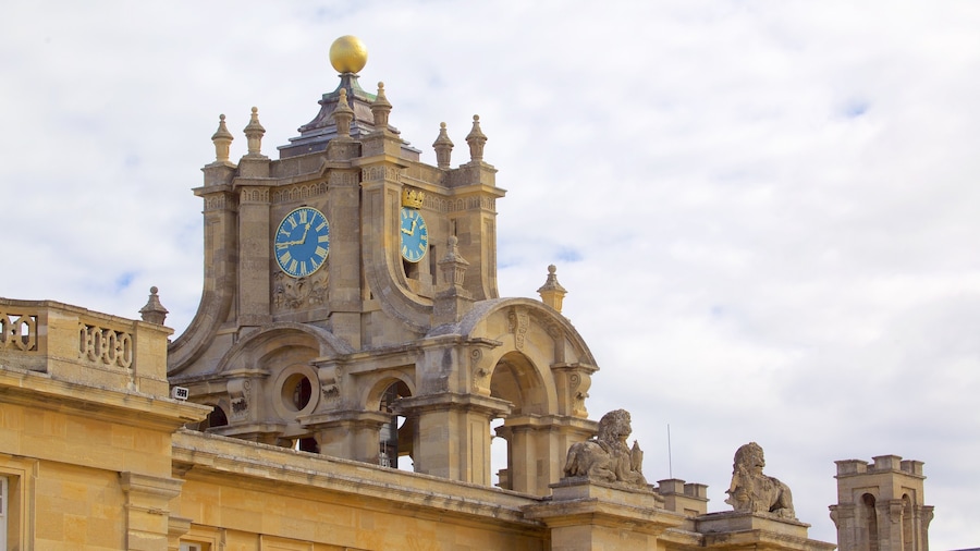 Blenheim Palace som visar historiska element