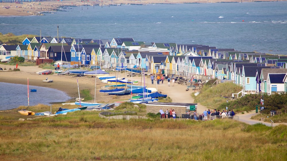 Bournemouth showing a coastal town