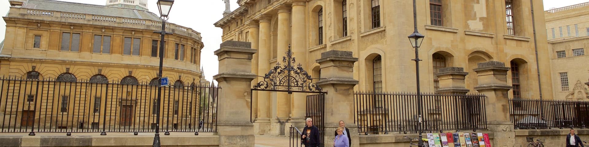 Bodleian Library featuring heritage elements and heritage architecture