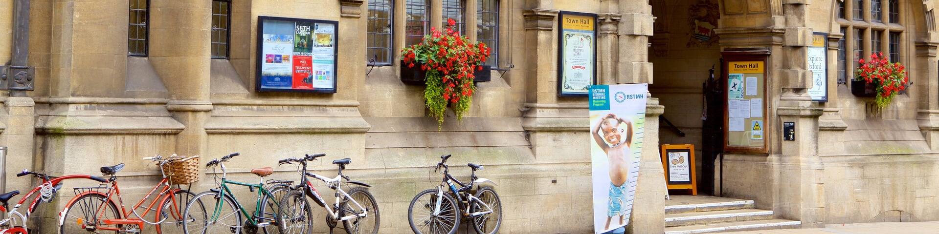 Oxford Town Hall featuring heritage architecture and heritage elements