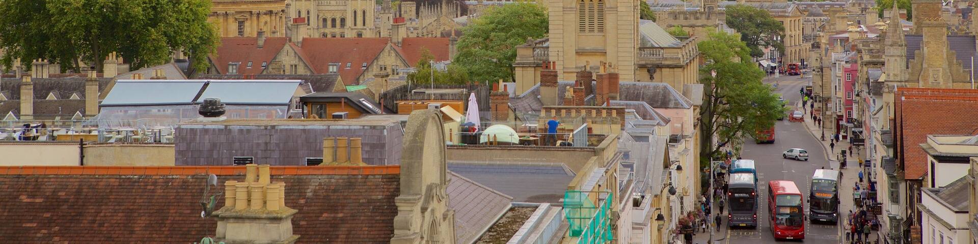 Carfax Tower showing heritage elements