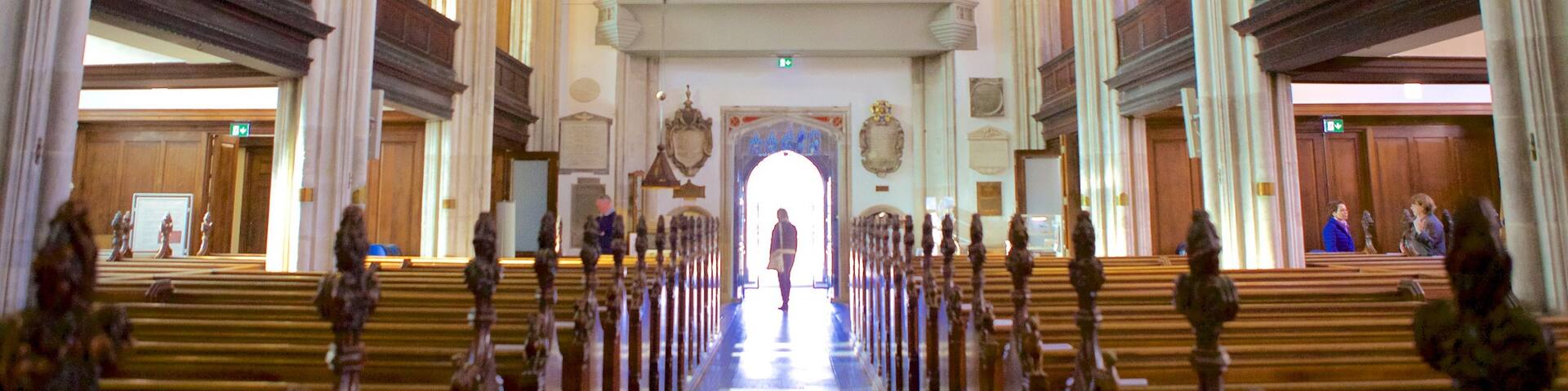 Eglise St Mary the Great mettant en vedette éléments du patrimoine, une église ou une cathédrale et architecture patrimoniale