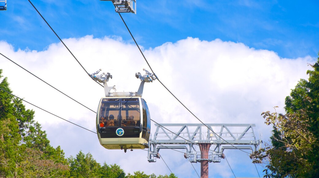 Hakone featuring a gondola