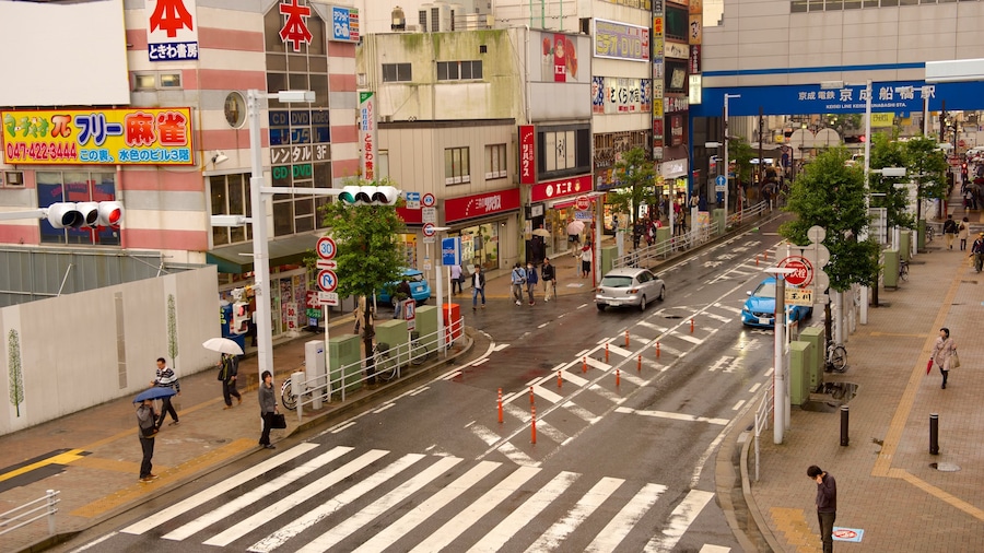 Funabashi mostrando escenas urbanas