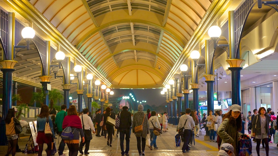Maihama which includes interior views as well as a large group of people