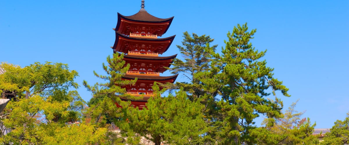 Five-Story Pagoda which includes heritage elements