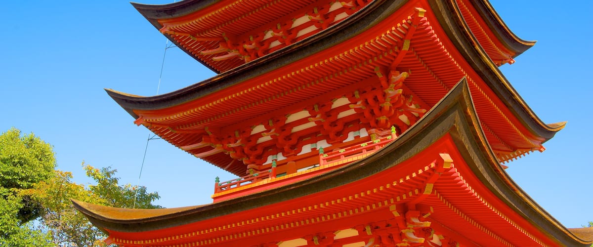 Five-Story Pagoda which includes heritage elements