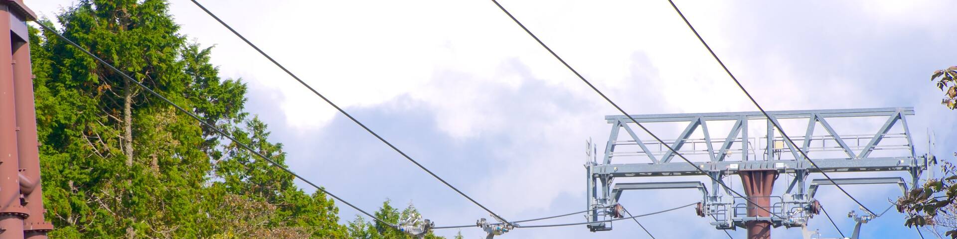 Hakone featuring a gondola