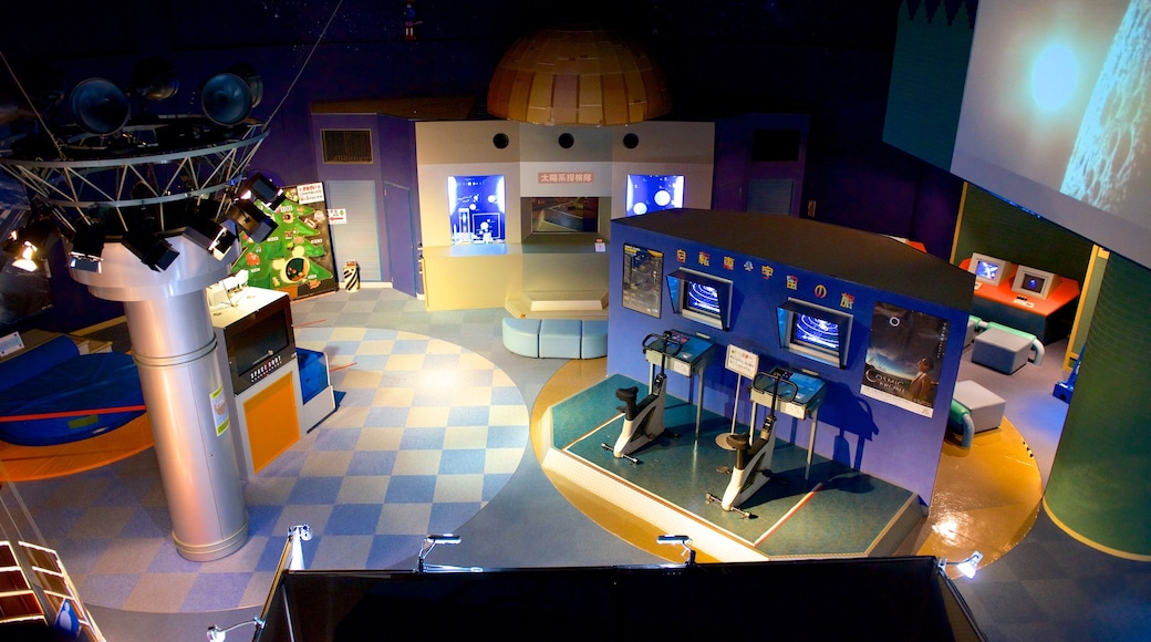 Sendai Space Hall showing interior views