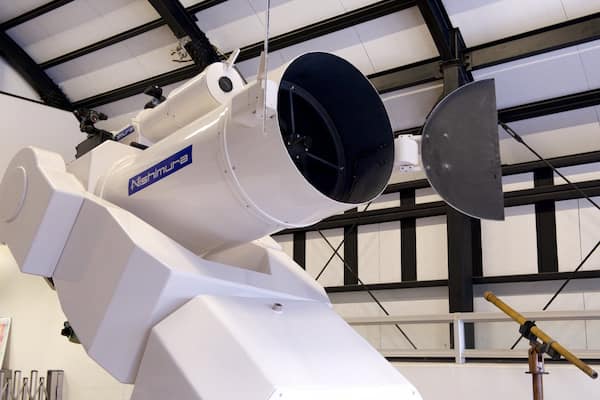 Sendai Space Hall showing an observatory and interior views