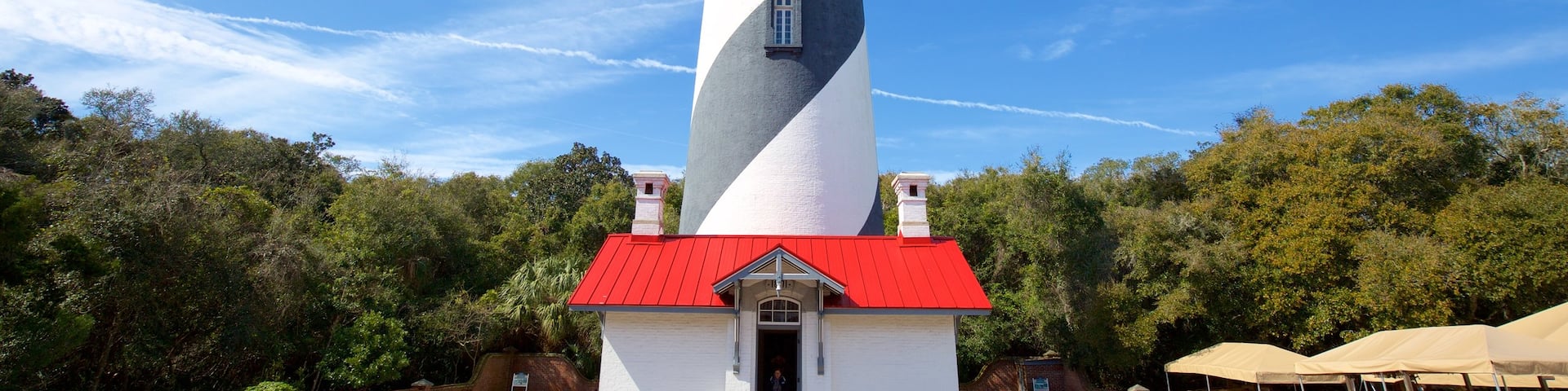 St. Augustine Lighthouse and Museum showing a lighthouse