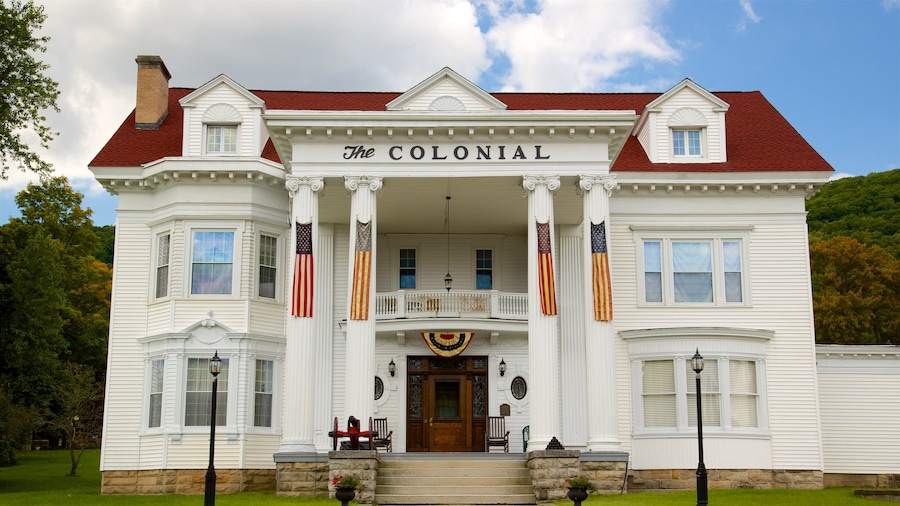 Central Pennsylvania caratteristiche di oggetti d\'epoca e hotel