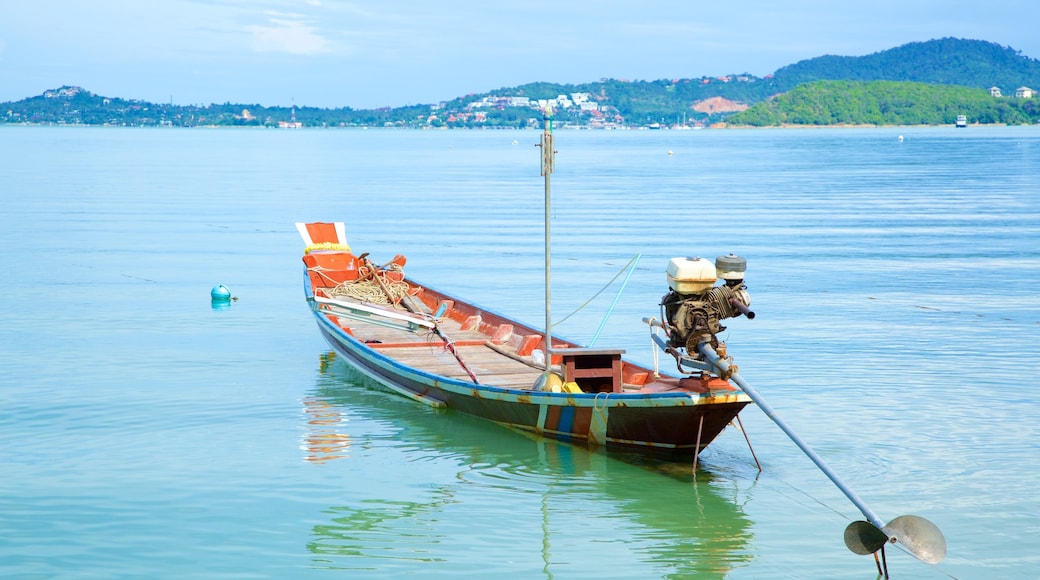 Bo Phut Beach presenterar kajak eller kanot och kustutsikter