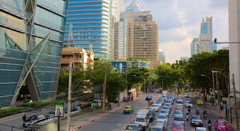 Sukhumvit som visar gatuliv