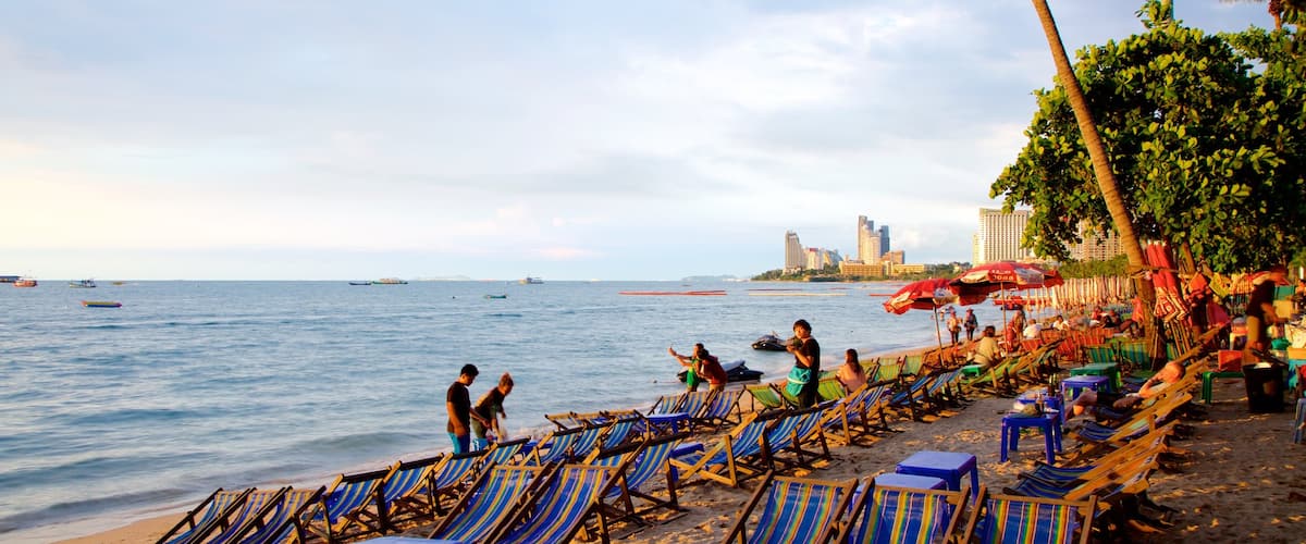 Pattaya Beach featuring a sandy beach