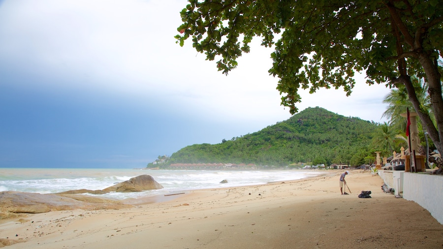 Silver Beach which includes a sandy beach