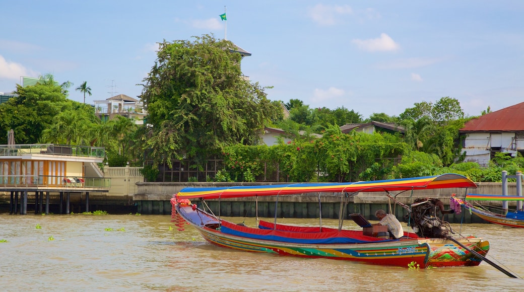 Bangkok featuring a river or creek and boating