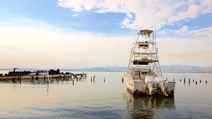 Port Royal showing a bay or harbour, boating and general coastal views