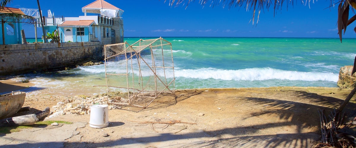 West End showing a sandy beach