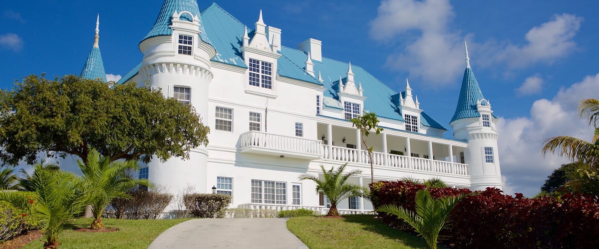 Cooper\'s Castle featuring a house