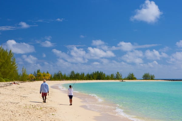 Xanadu Beach which includes tropical scenes and a beach