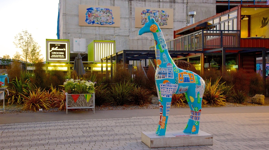 Christchurch featuring outdoor art