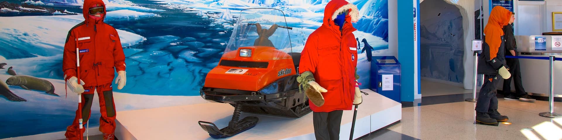 International Antarctic Centre montrant vues intérieures