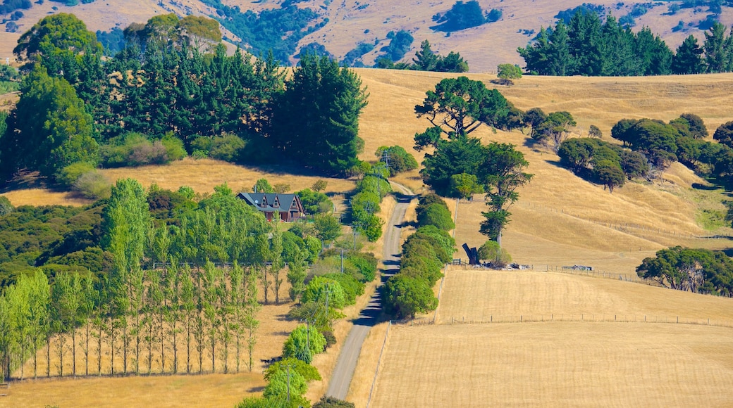 Akaroa mit einem ruhige Szenerie