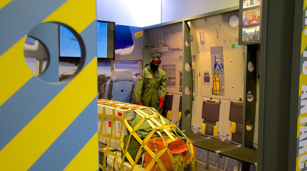 International Antarctic Centre showing interior views