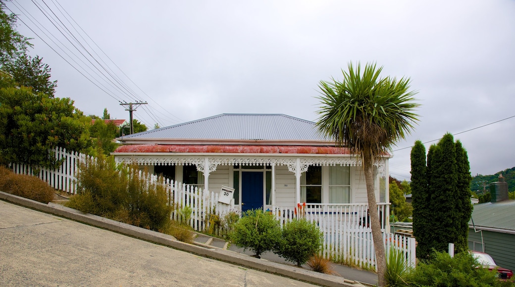 Baldwin Street which includes a house