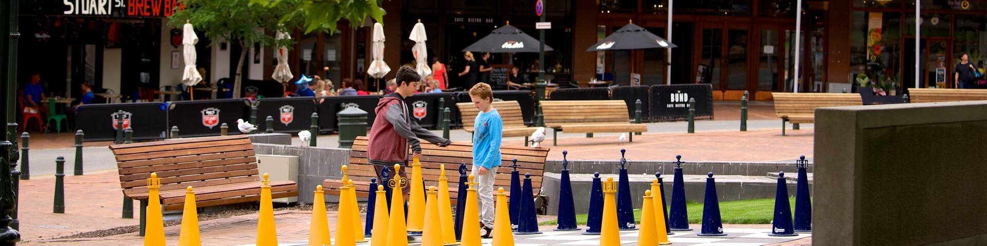 The Octagon which includes street scenes as well as children