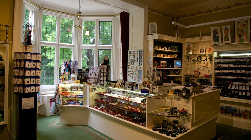 Olveston showing interior views and shopping