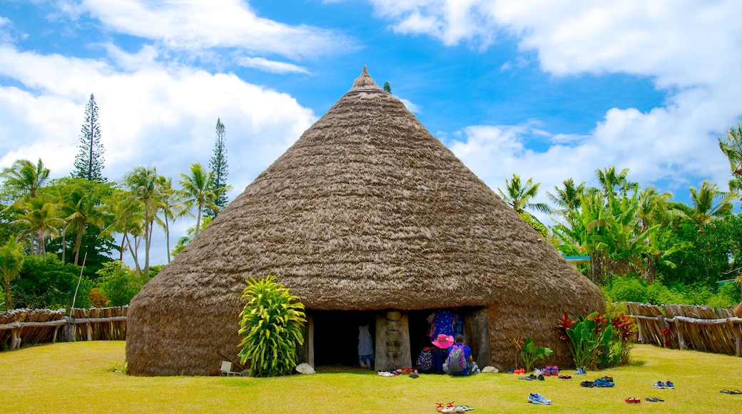 Lifou showing heritage elements