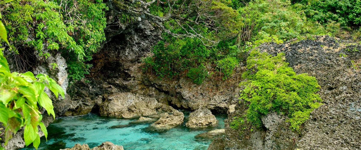 Lifou showing colorful reefs