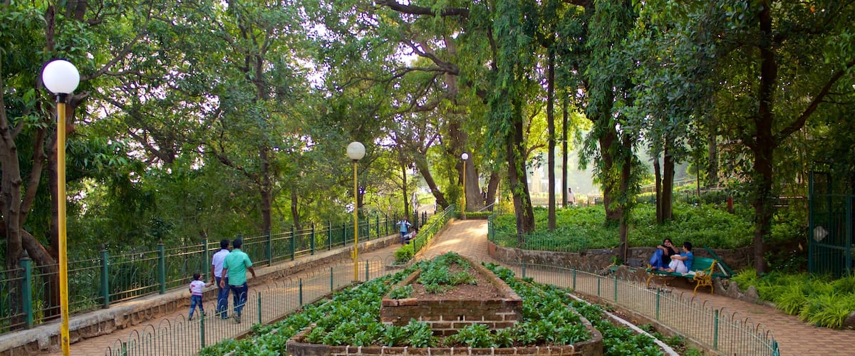 Kamala Nehru Park montrant jardin