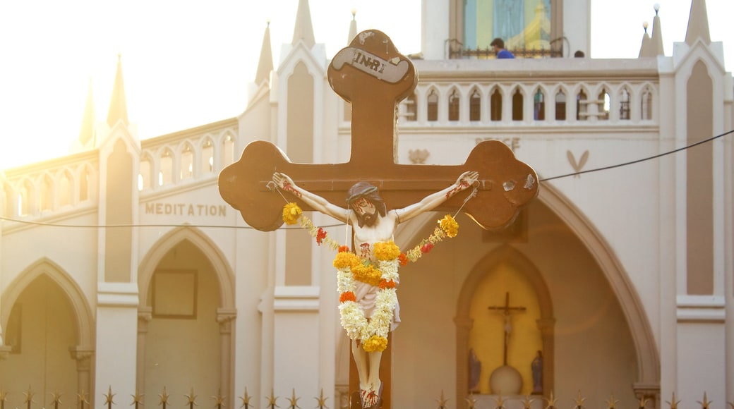 Mt. Mary Church showing religious aspects