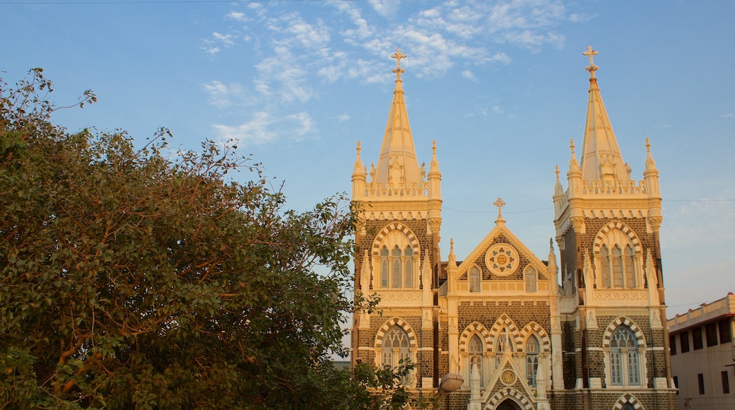 Mt. Mary Church showing a church or cathedral and heritage elements