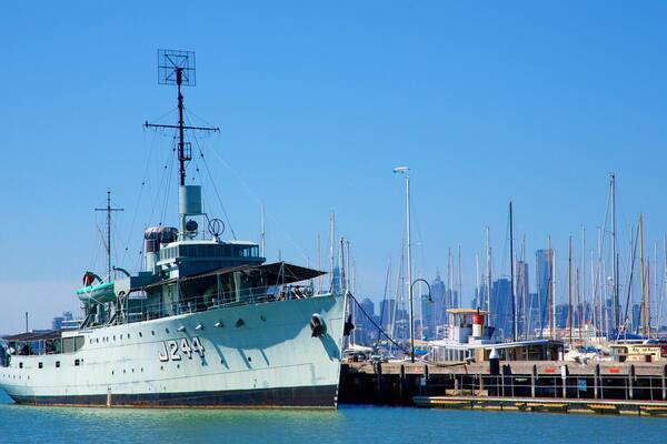 Williamstown mit einem Bootfahren, Marina und Segeln