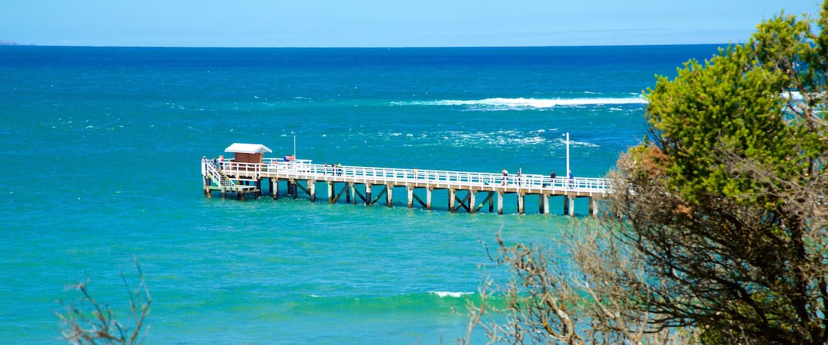 Point Lonsdale que inclui paisagens litorâneas