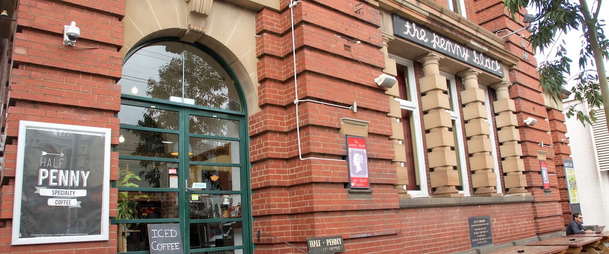 Brunswick showing signage