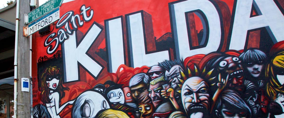 St. Kilda showing outdoor art