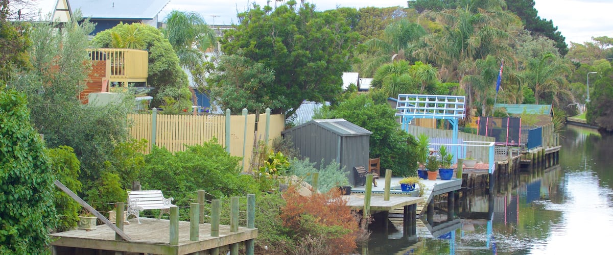 Frankston featuring a river or creek