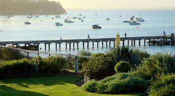 Portsea which includes general coastal views and boating