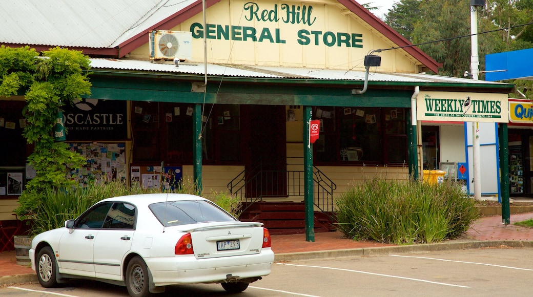 Red Hill trong đó bao gồm biển hiệu và di sản