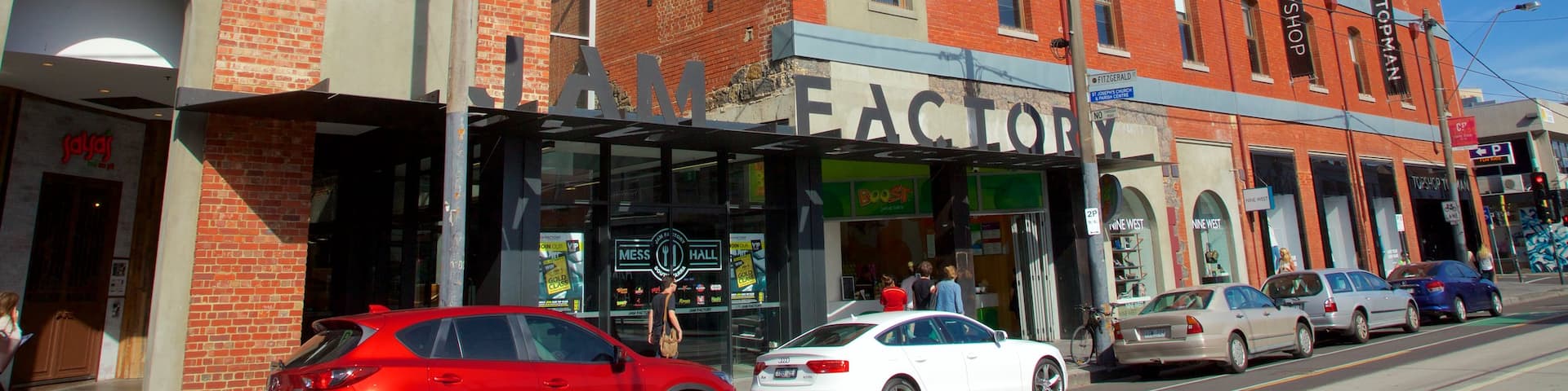 Jam Factory featuring heritage elements