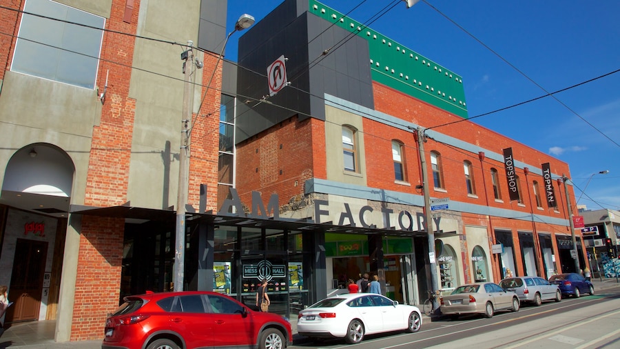 Jam Factory featuring heritage elements