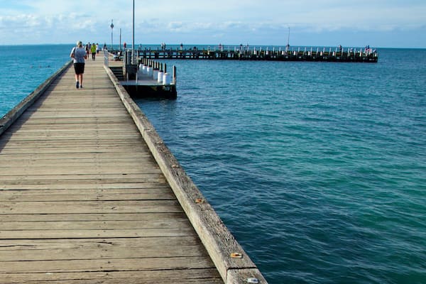 Jetée de Portsea montrant vues littorales